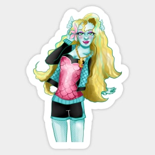 Lagoona Blue Monster High Sticker